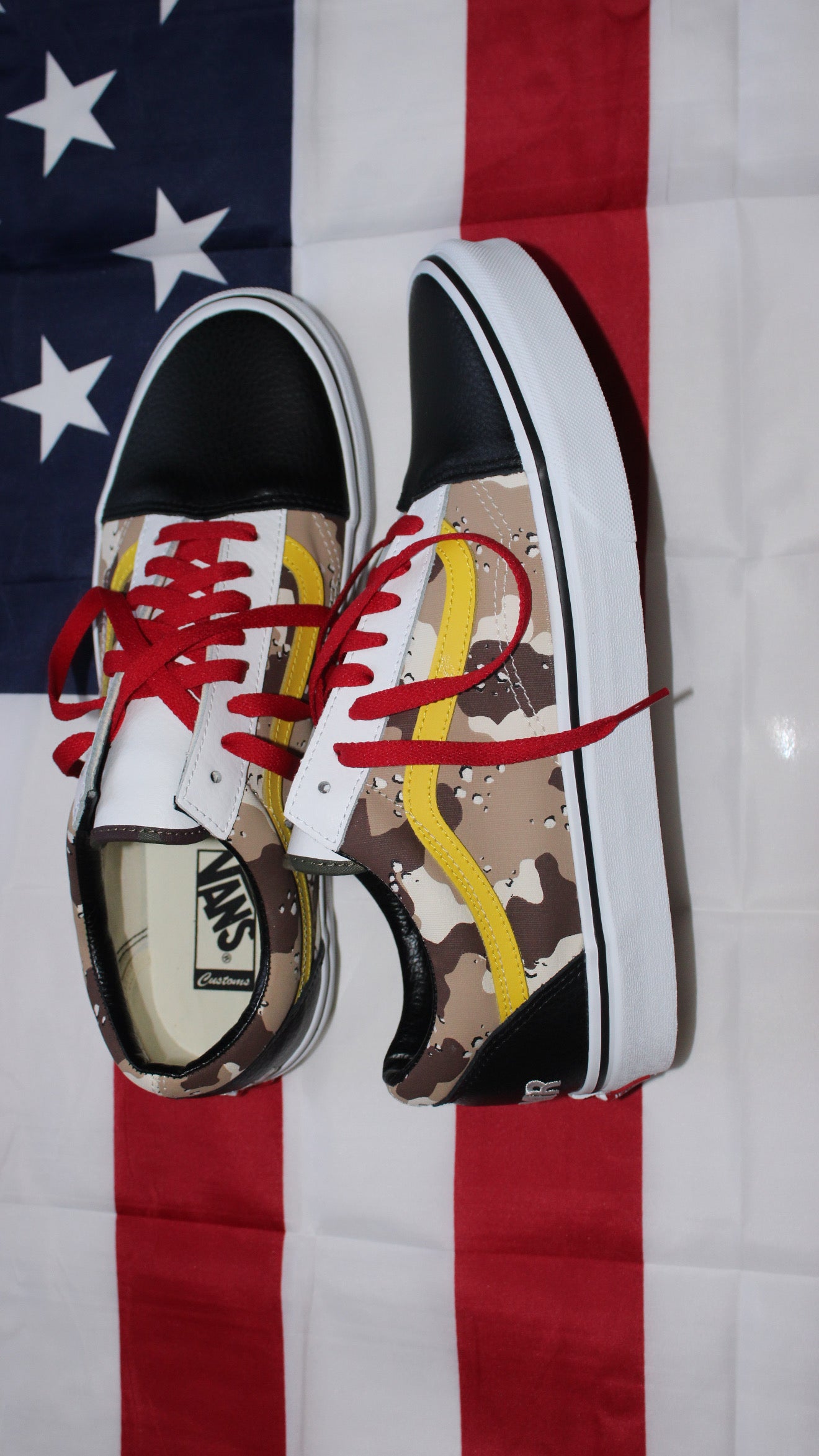 Glamr Camo Vans (no pins)