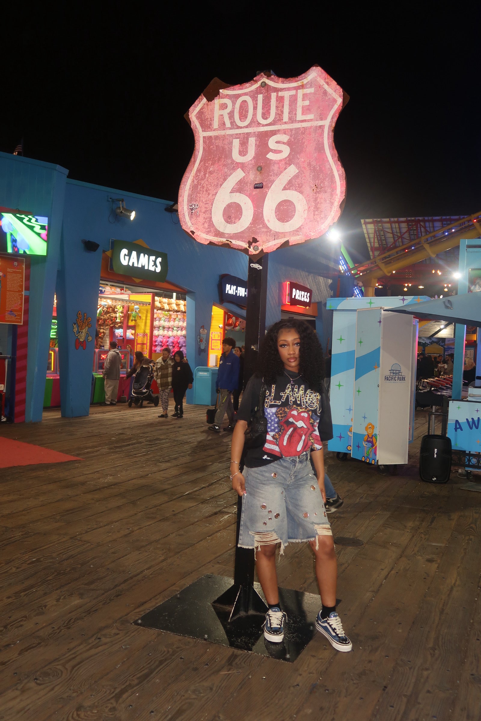 Glamour "Born to Die" Vintage Acid Wash Tee