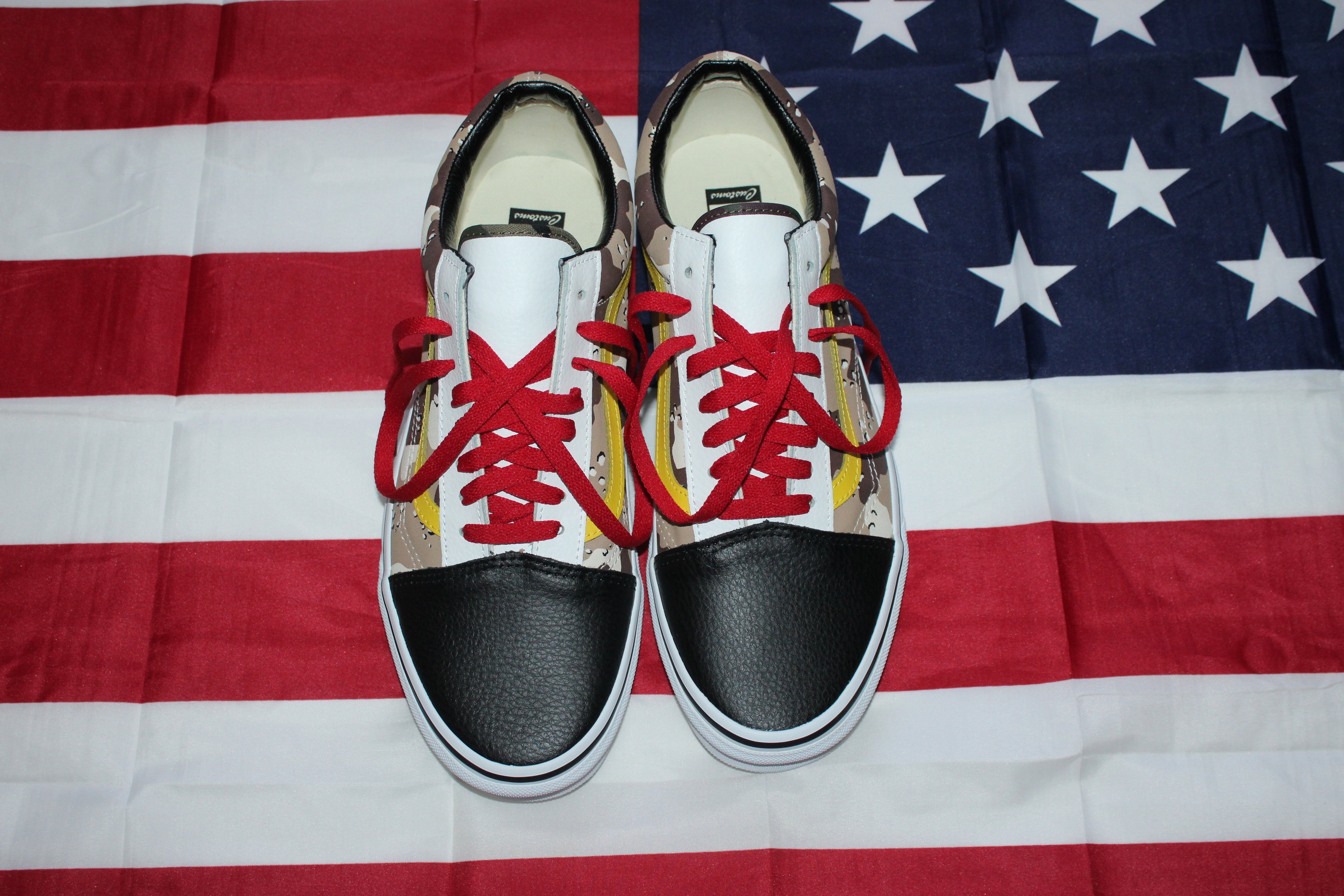 Glamr Camo Vans (no pins)