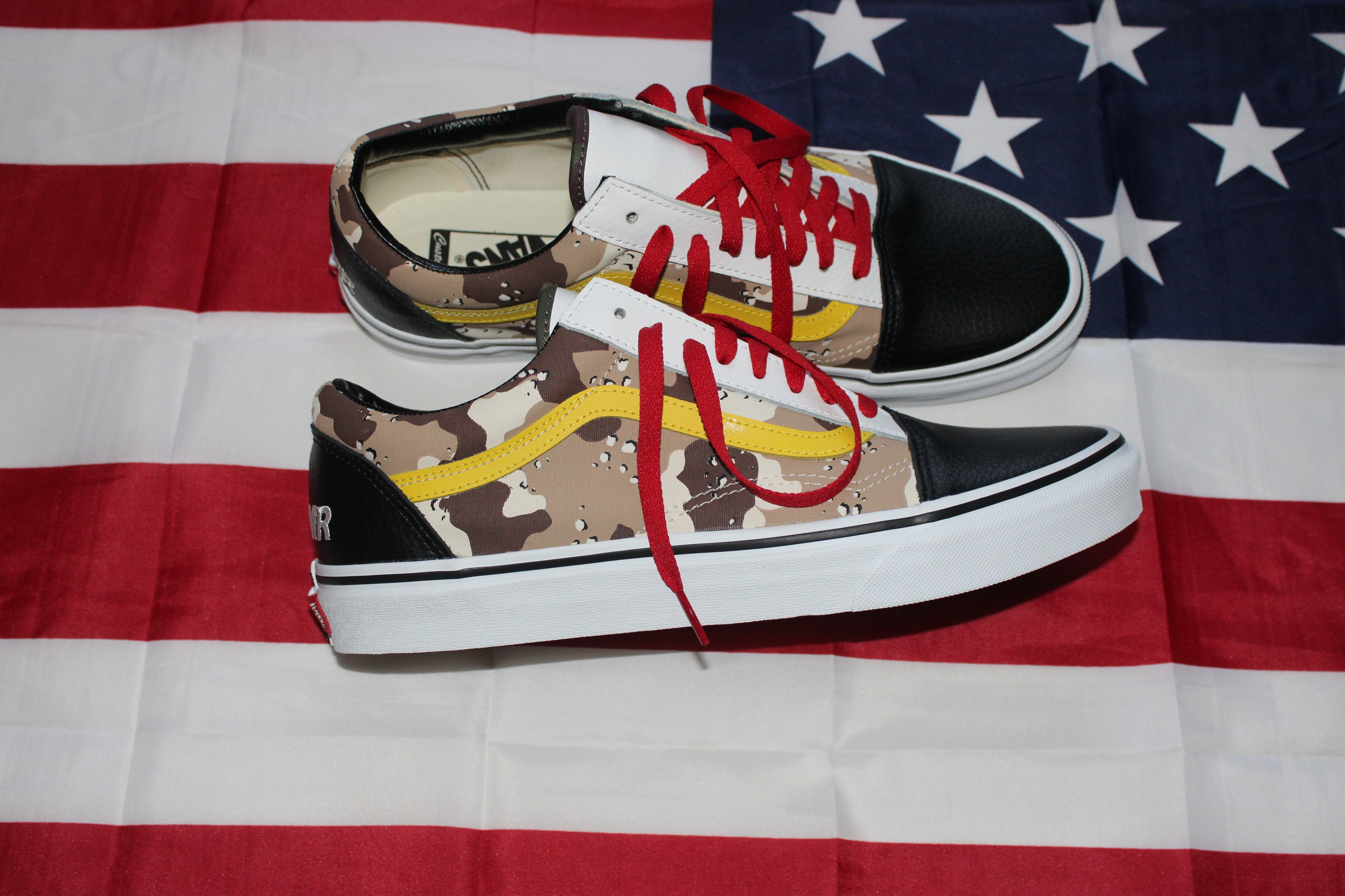Glamr Camo Vans (no pins)