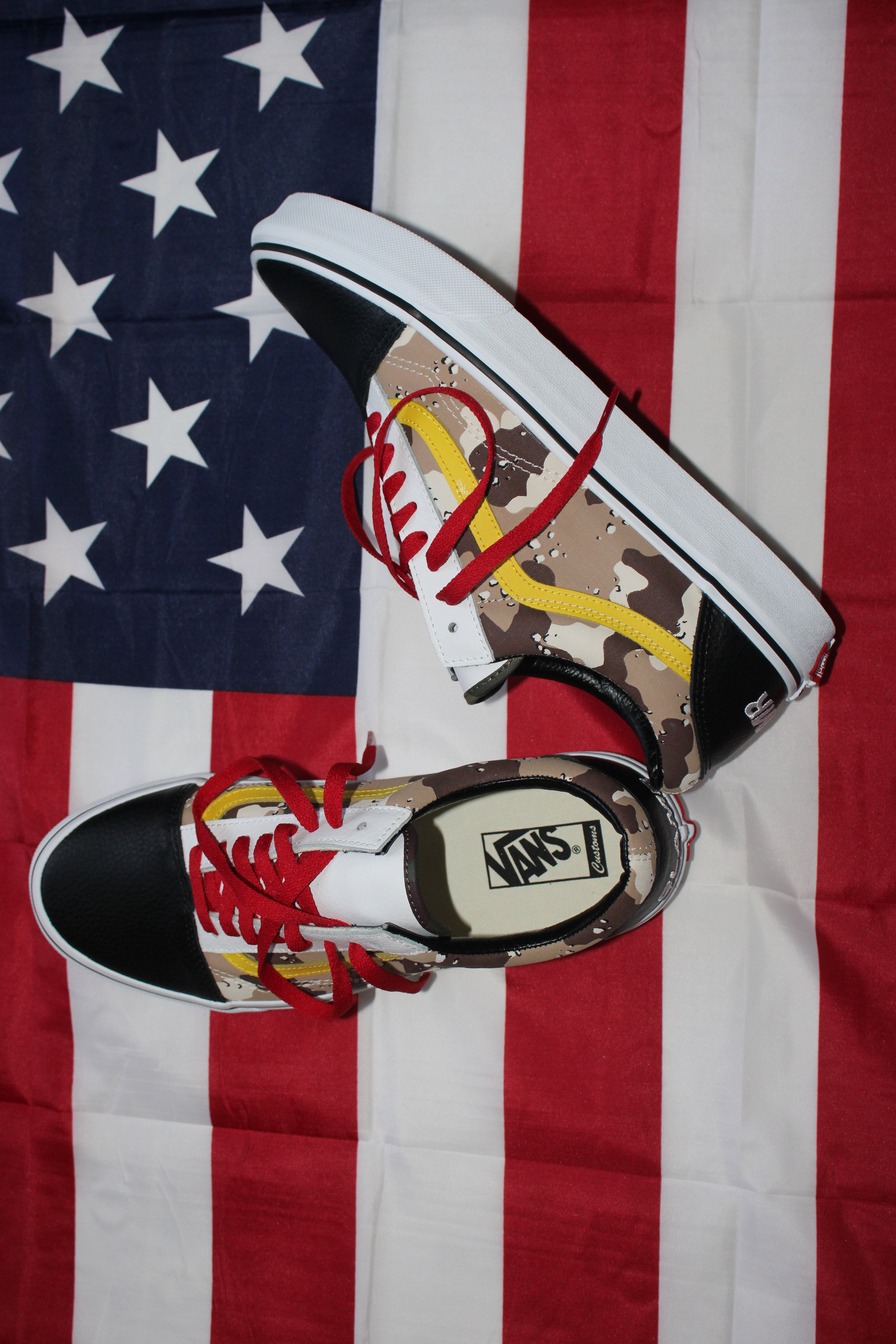 Glamr Camo Vans (no pins)