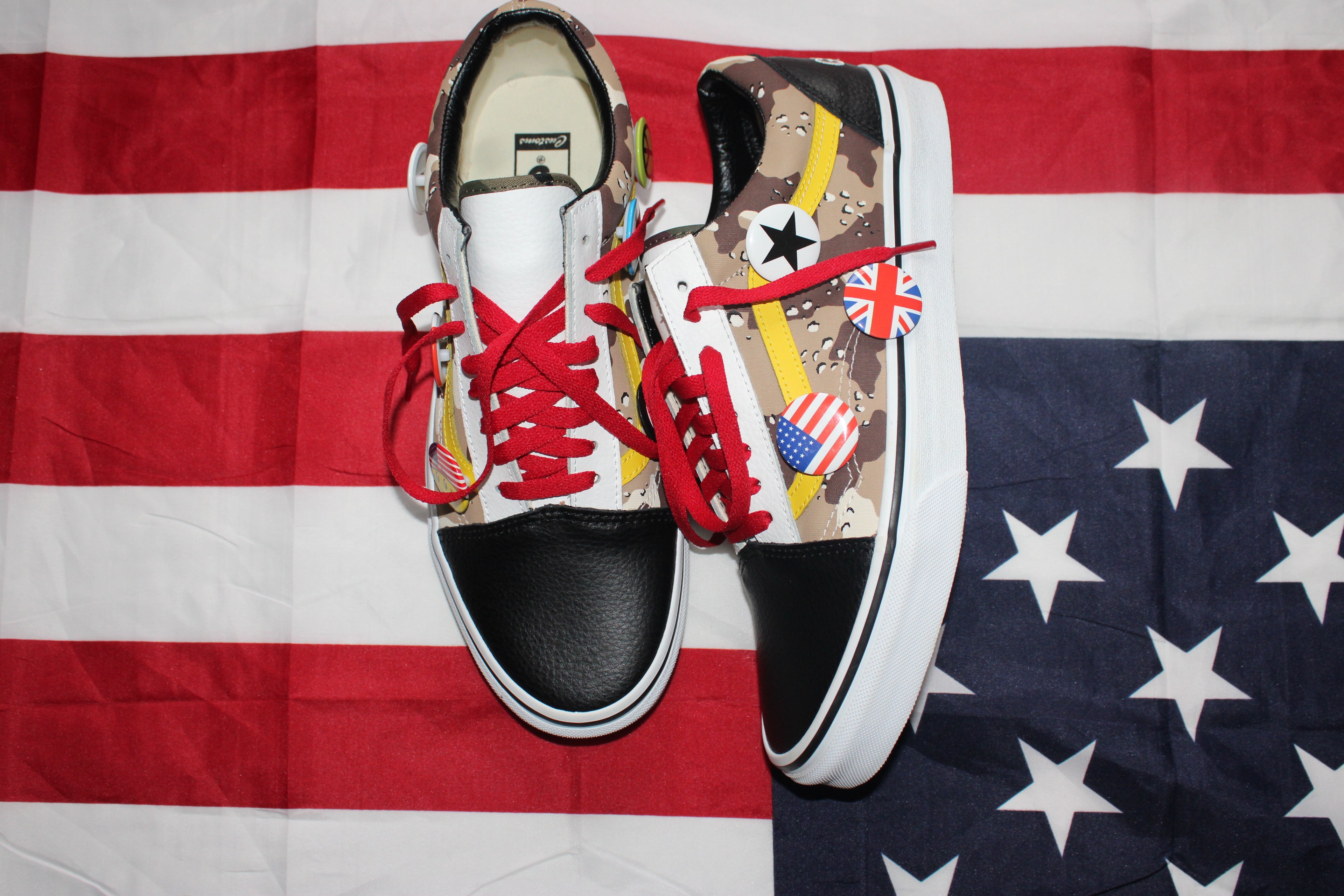 Glamr Camo Vans